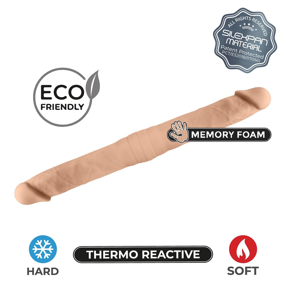 SilexD 15 Inch Realistic Dual Density Double Dong