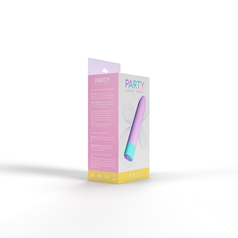Party Color BALY Bullet Vibrator Purple